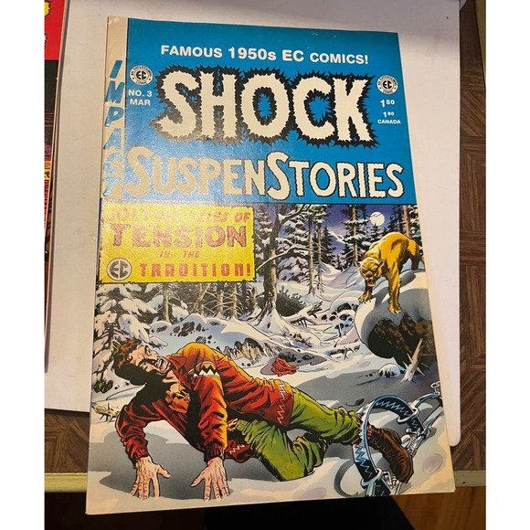 6 WEIRD Science & SHOCK EC Comics 1950's Reprints Gladstone 1993 - Picture 5 of 7